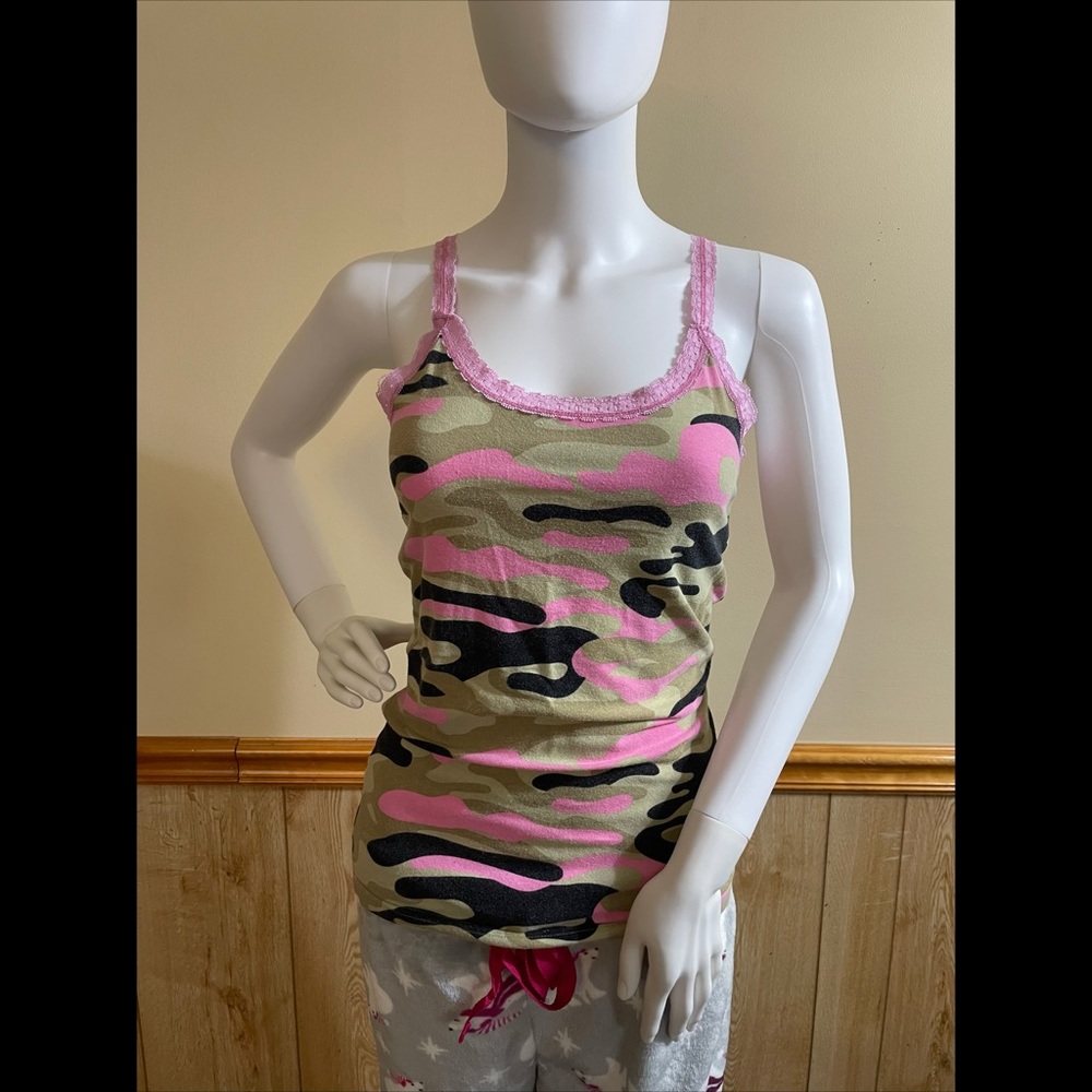 Camo Pajama Tank Top